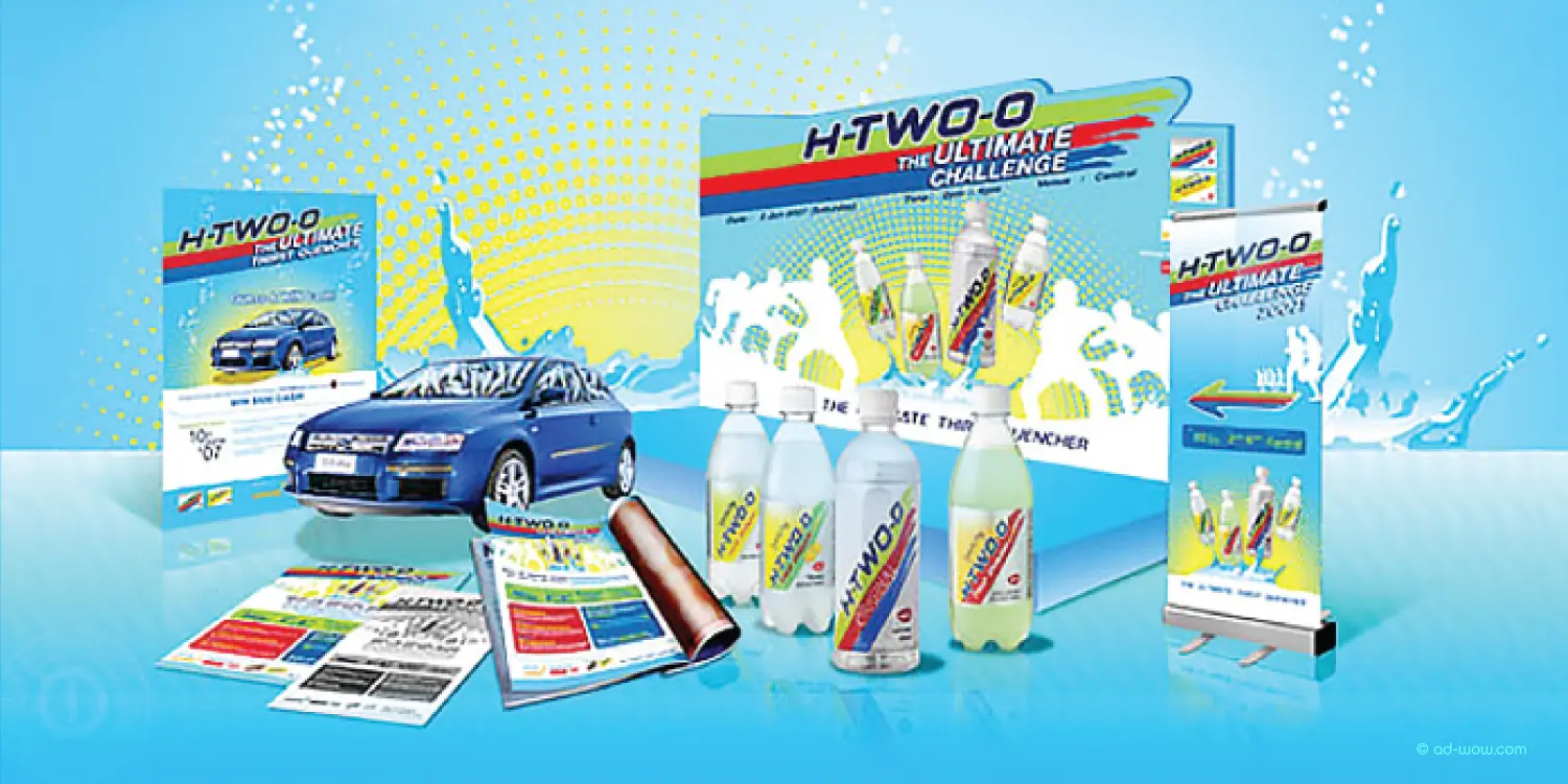 H-TWO-O 'Ultimate Challenge' tactical campaign activation design